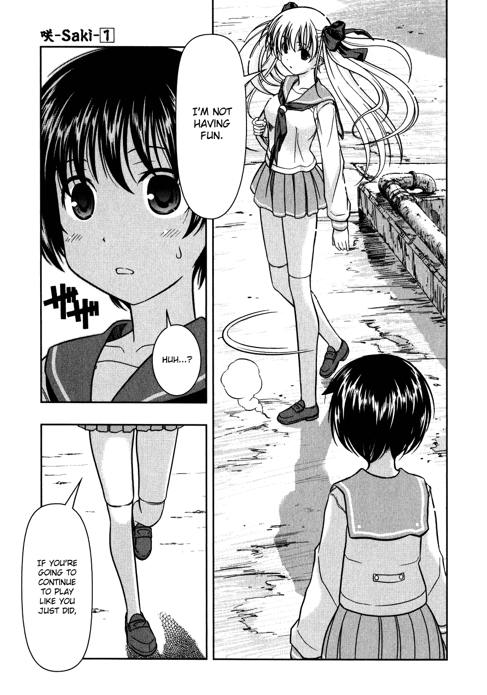 Saki Chapter 1 page 32 - Chapter 1: Opposition