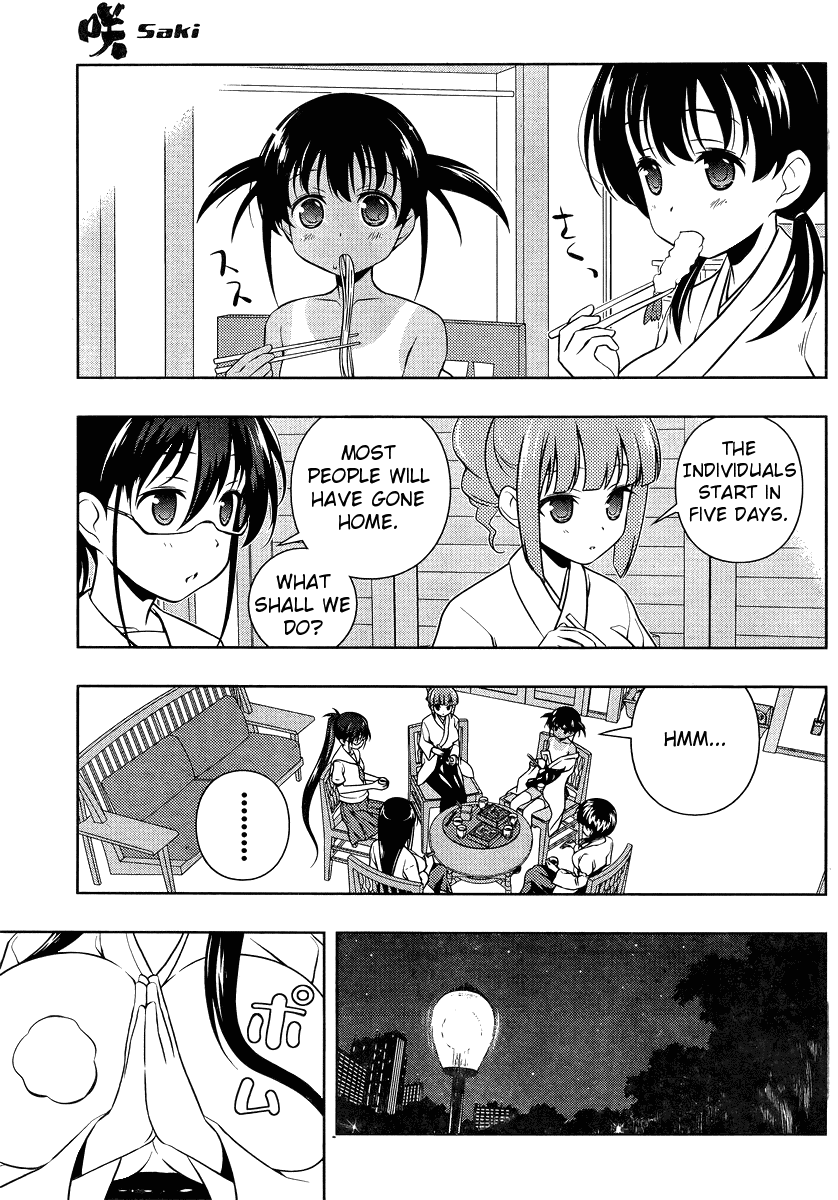 Saki Chapter 100 page 11 - Chapter 100: Introspection