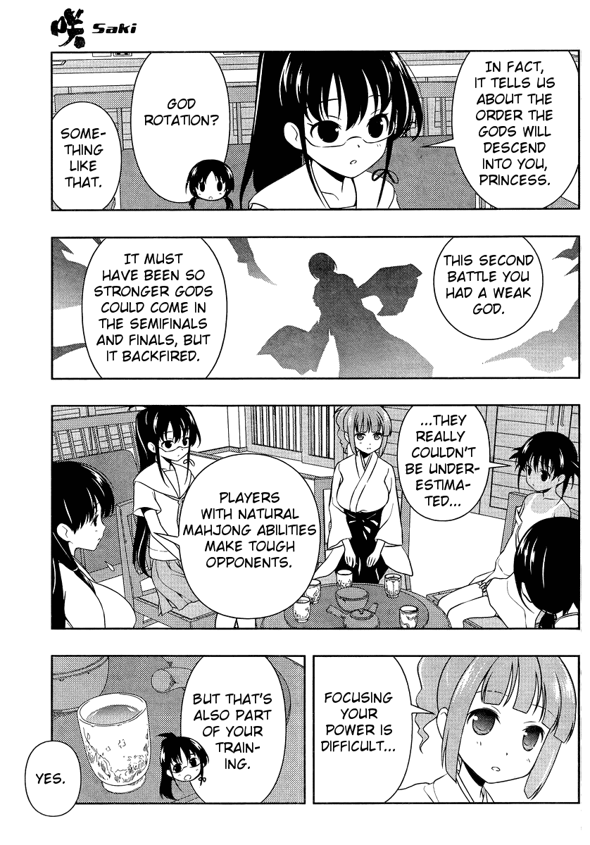 Saki Chapter 100 page 9 - Chapter 100: Introspection