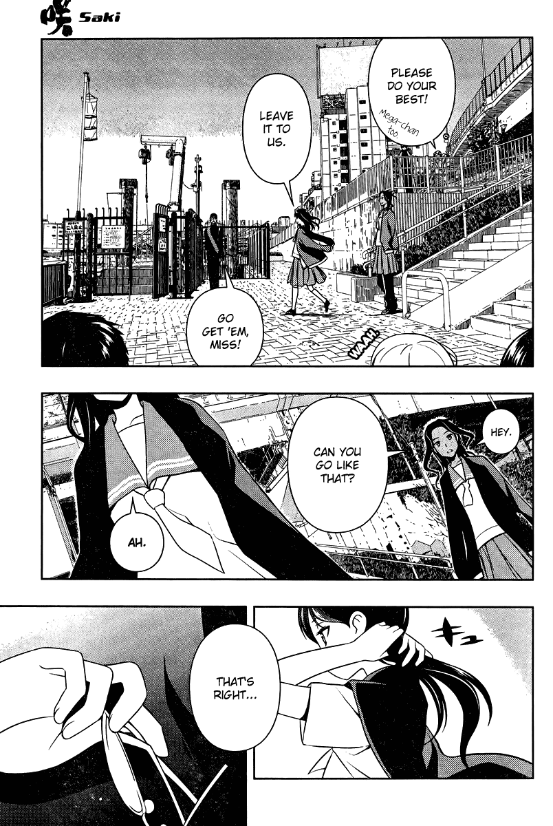Saki Chapter 105 page 14 - Chapter 105: Old Friends