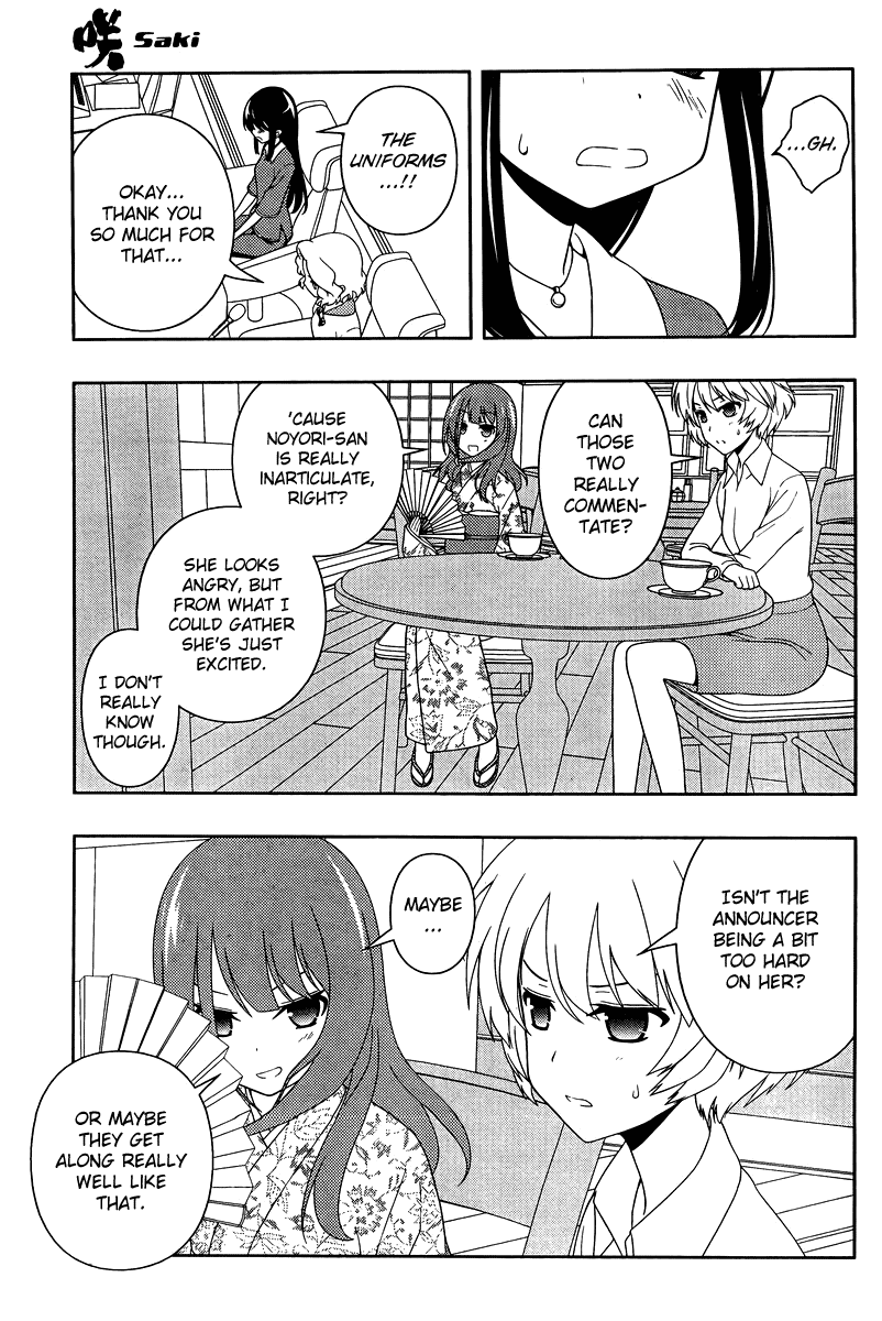 Saki Chapter 106 page 6 - Chapter 106: To Battle