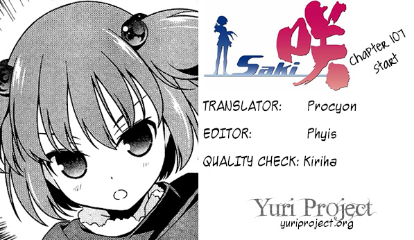 Saki Chapter 107 page 19 - Chapter 107: Start