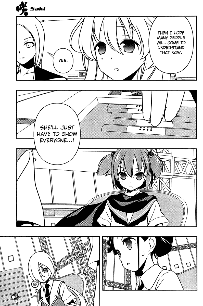 Saki Chapter 108 page 15 - Chapter 108: Global