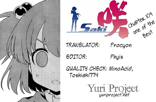 Saki Chapter 109 page 16 - Chapter 109: One of the Best