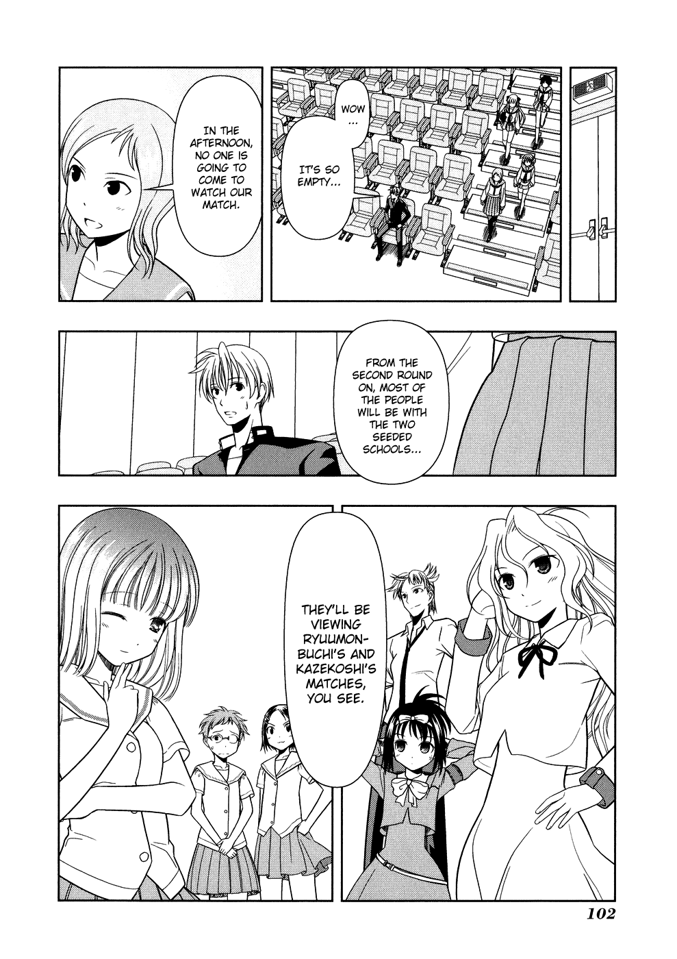 Saki Chapter 11 page 10 - Chapter 11: Tradition