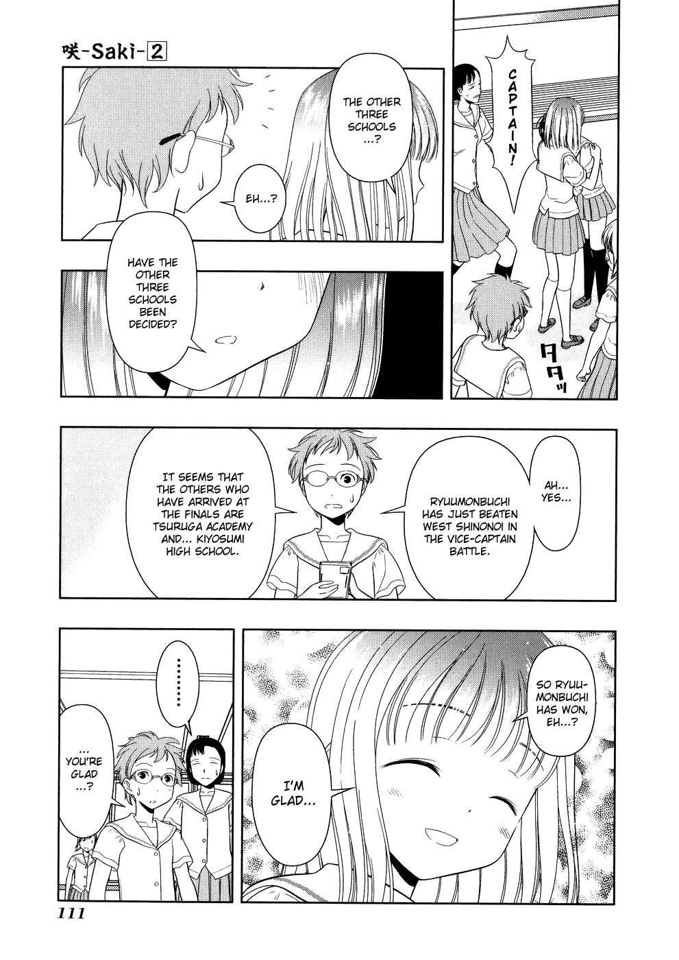 Saki Chapter 11 page 19 - Chapter 11: Tradition