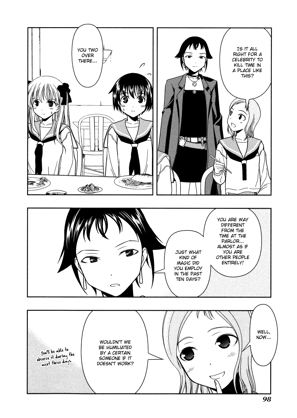 Saki Chapter 11 page 6 - Chapter 11: Tradition