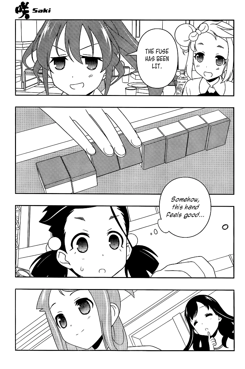 Saki Chapter 110 page 8 - Chapter 110: Explosion