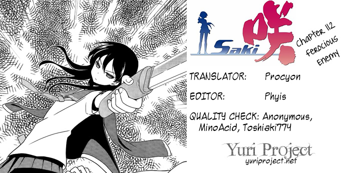 Saki Chapter 112 page 15 - Chapter 112: Ferocious Enemy