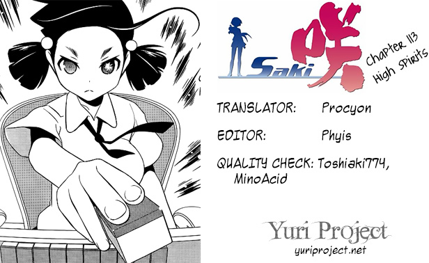 Saki Chapter 113 page 16 - Chapter 113: High Spirits