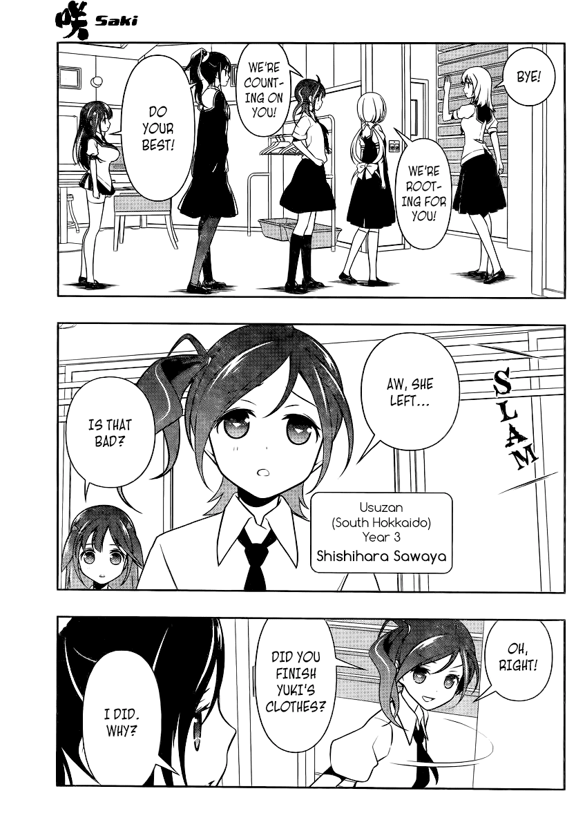 Saki Chapter 114 page 11 - Chapter 114: Adjustment