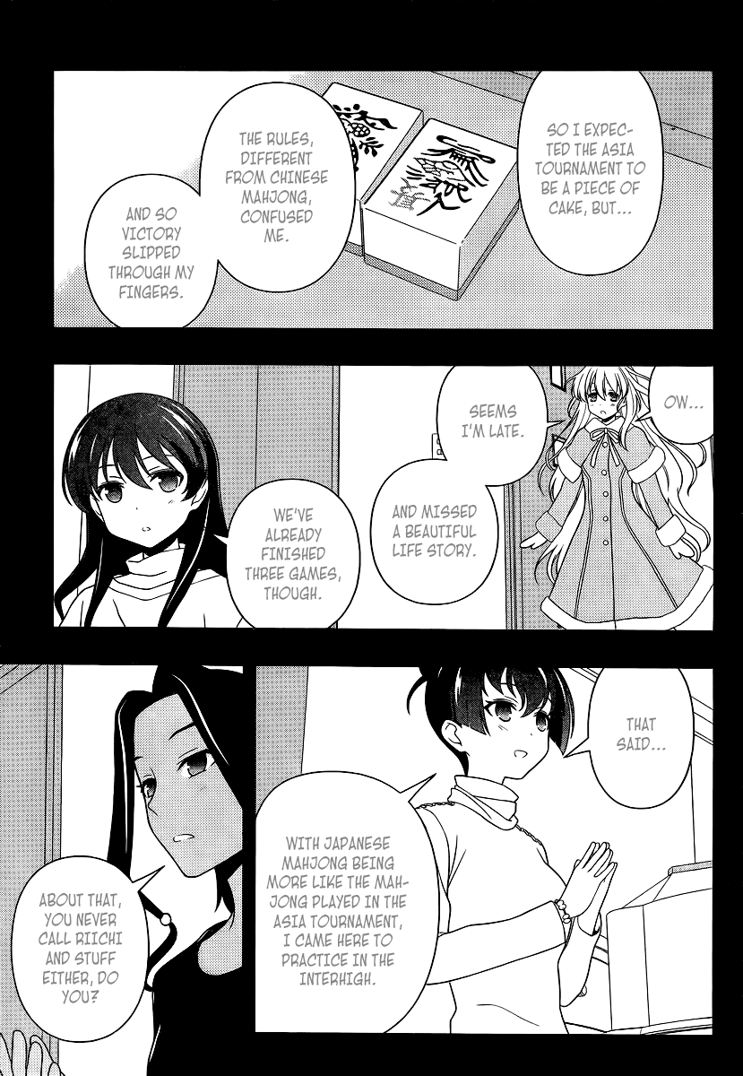 Saki Chapter 116 page 9 - Chapter 116: Chinese Mahjong