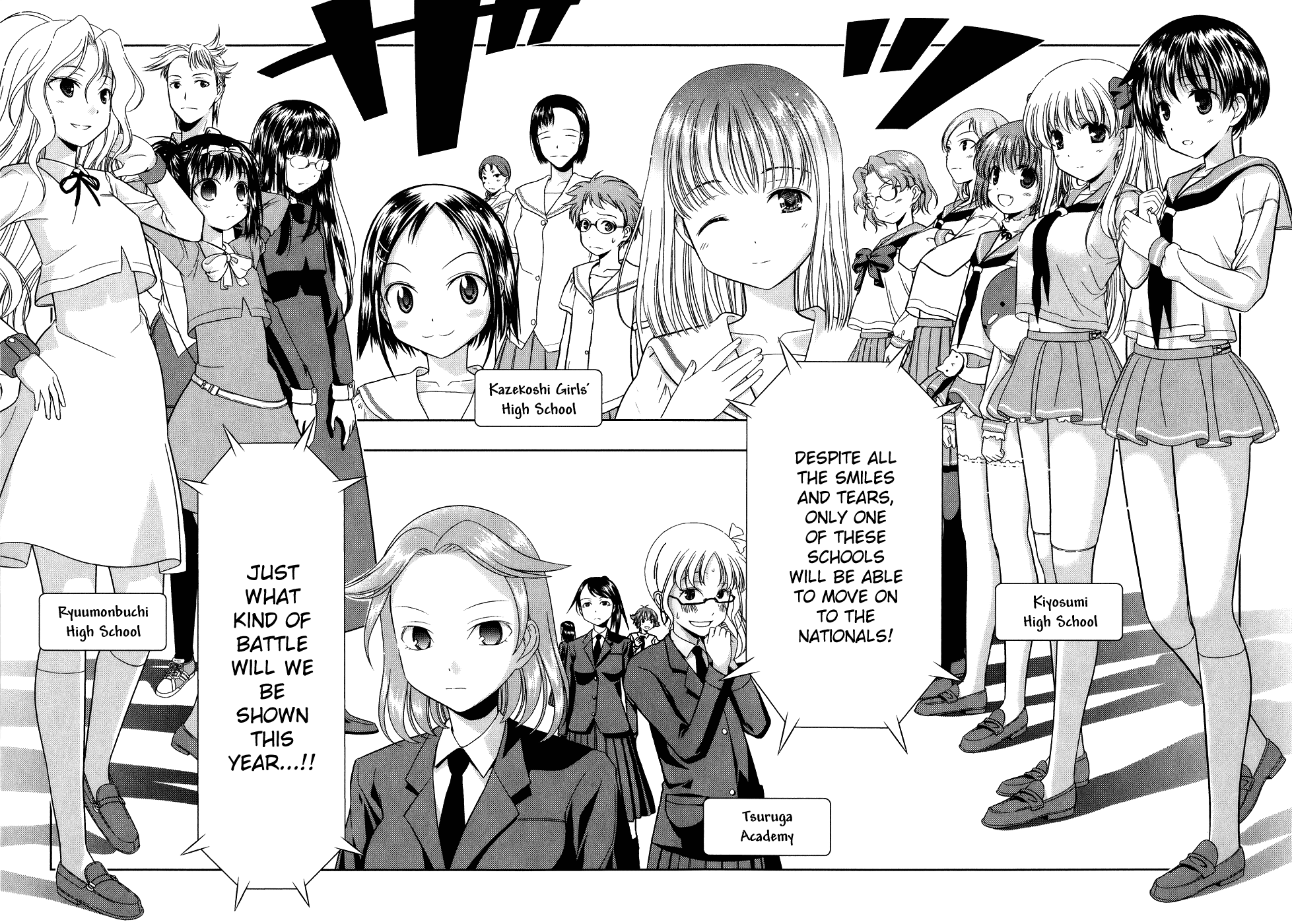 Saki Chapter 12 page 11 - Chapter 12: The Strongest Four
