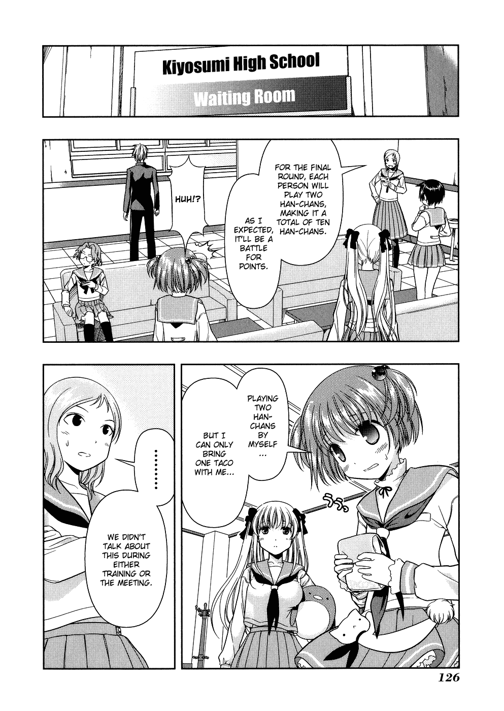 Saki Chapter 12 page 12 - Chapter 12: The Strongest Four