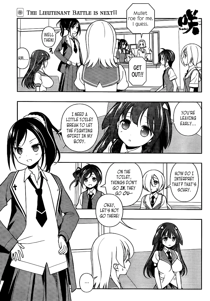 Saki Chapter 120 page 1 - Chapter 120: Destiny