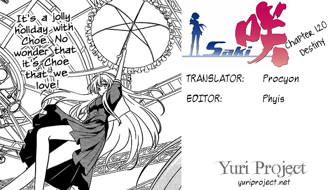 Saki Chapter 120 page 14 - Chapter 120: Destiny