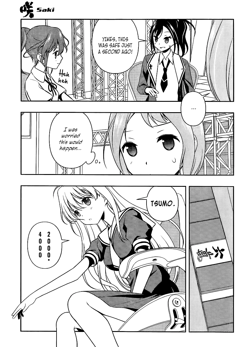 Saki Chapter 121 page 12 - Chapter 121: Crisis
