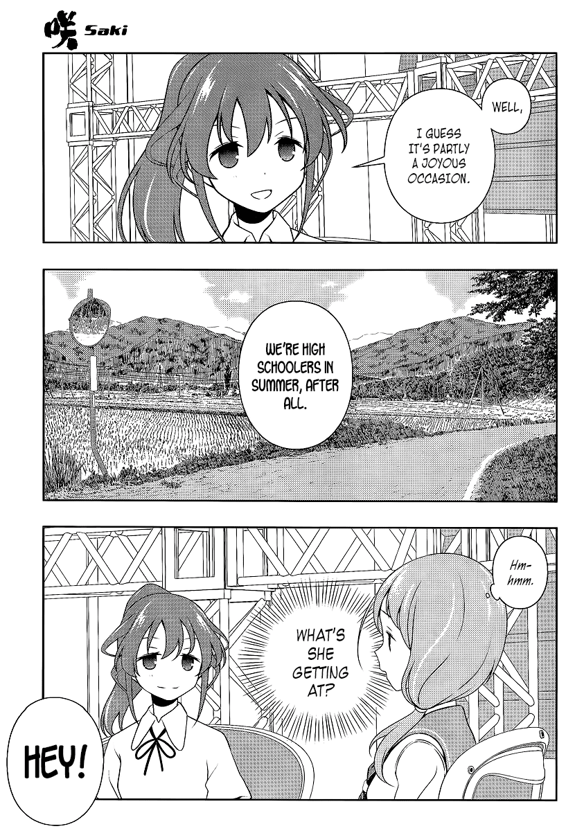 Saki Chapter 124 page 11 - Chapter 124: Wind Season
