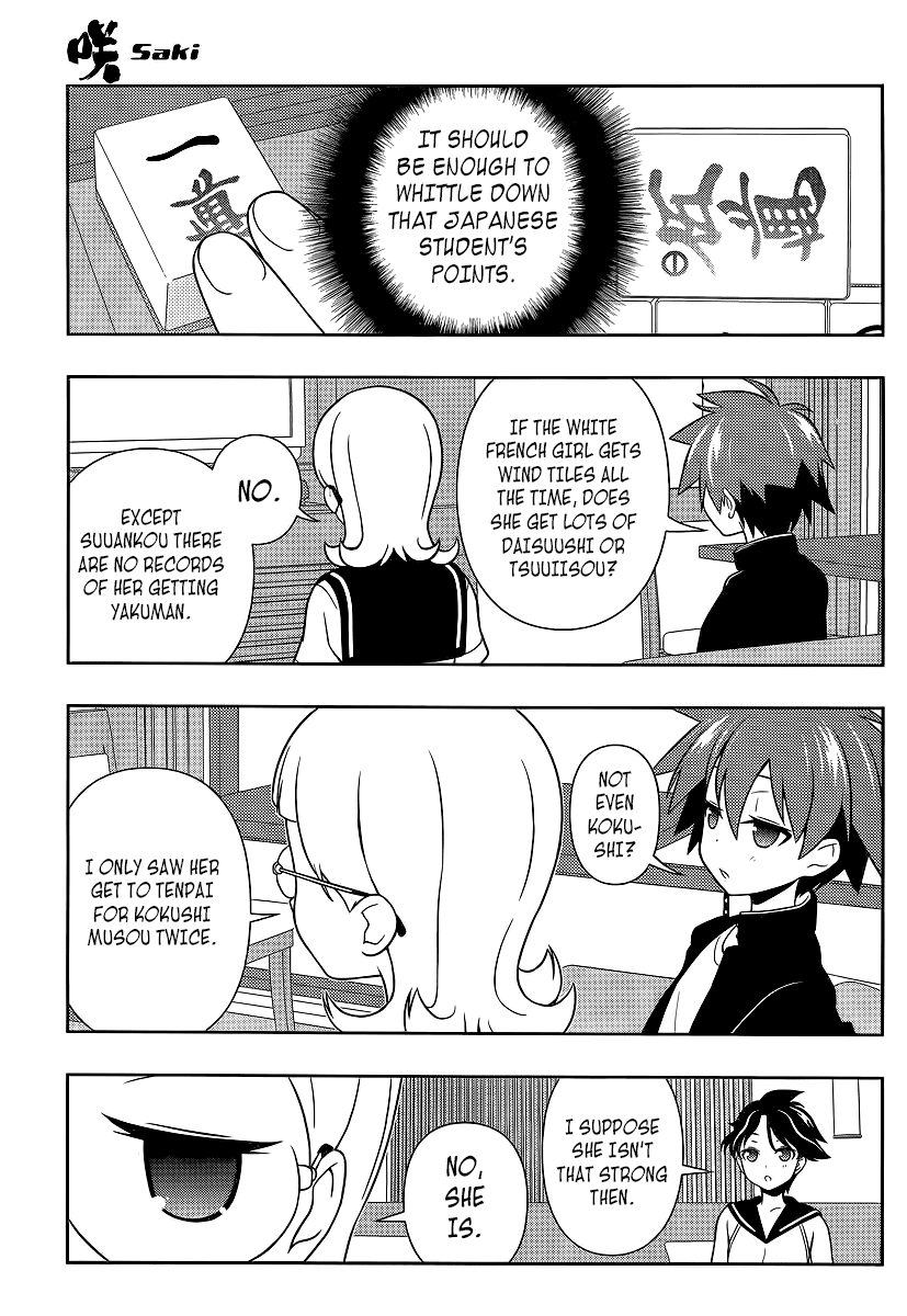 Saki Chapter 125 page 8 - Chapter 125: Squall
