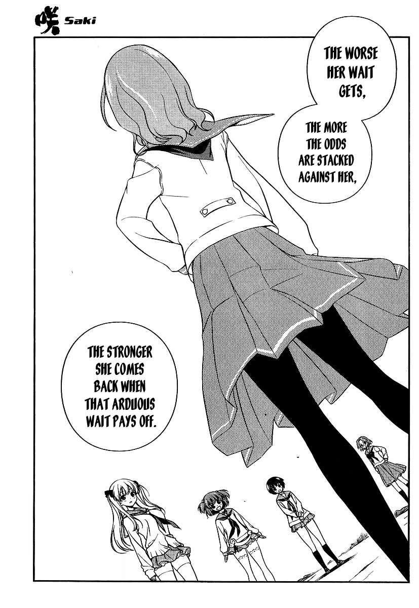 Saki Chapter 127 page 4 - Chapter 127: Opposition