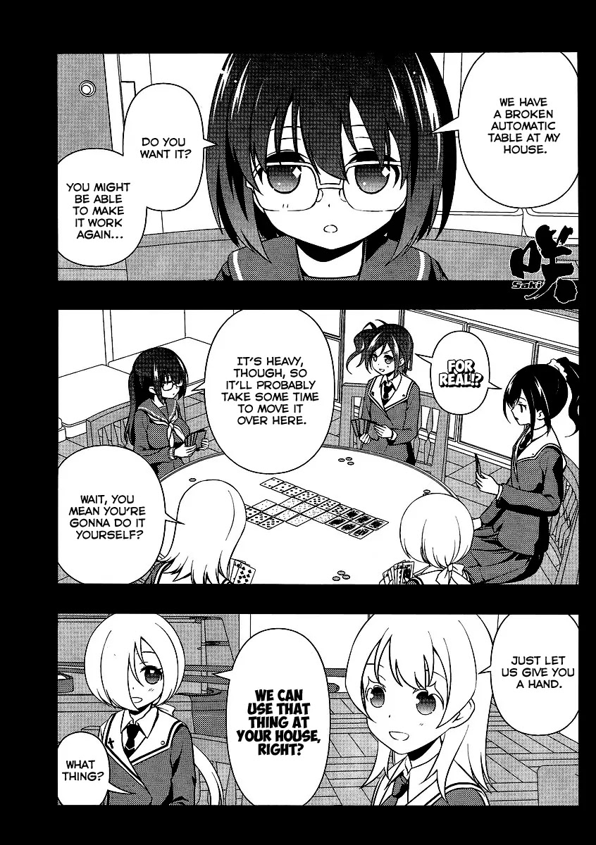 Saki Chapter 130 page 1 - Chapter 130: Valuation