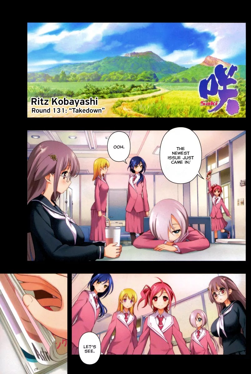 Saki Chapter 131 page 1 - Chapter 131: Takedown