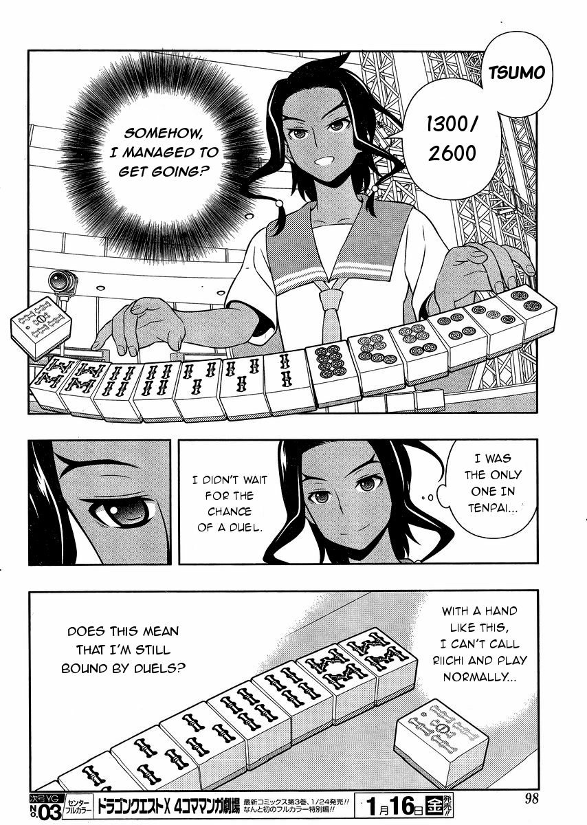 Saki Chapter 136 page 14 - Chapter 136: Conviction