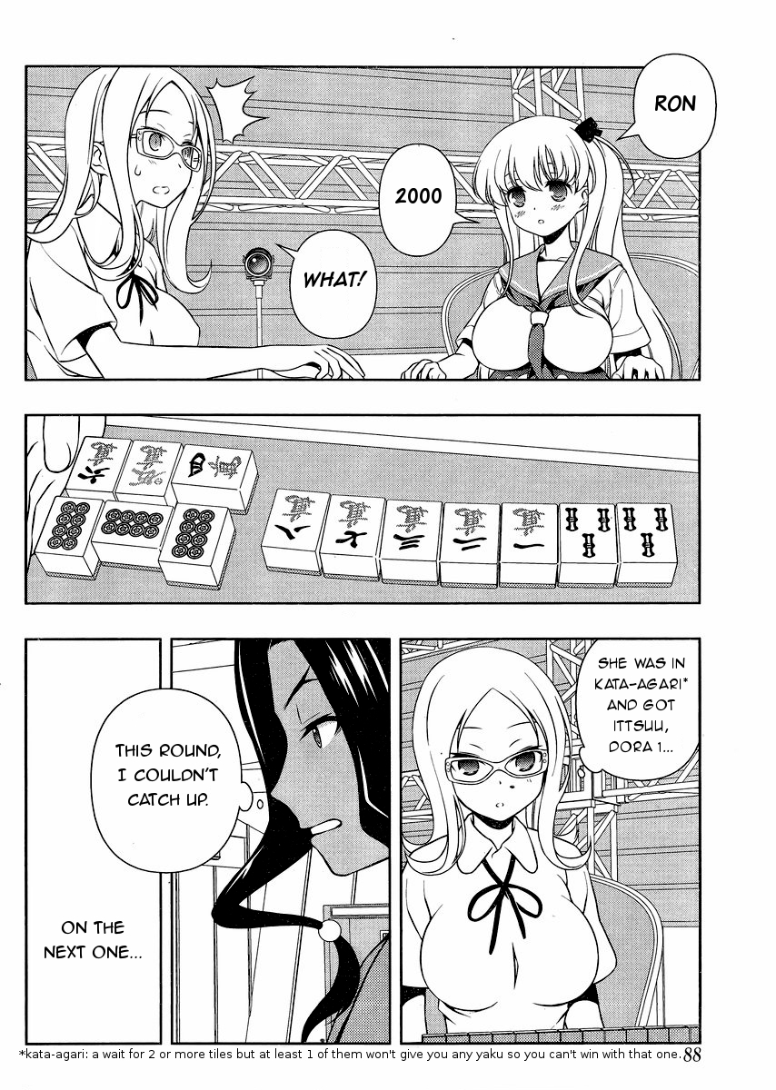 Saki Chapter 136 page 4 - Chapter 136: Conviction
