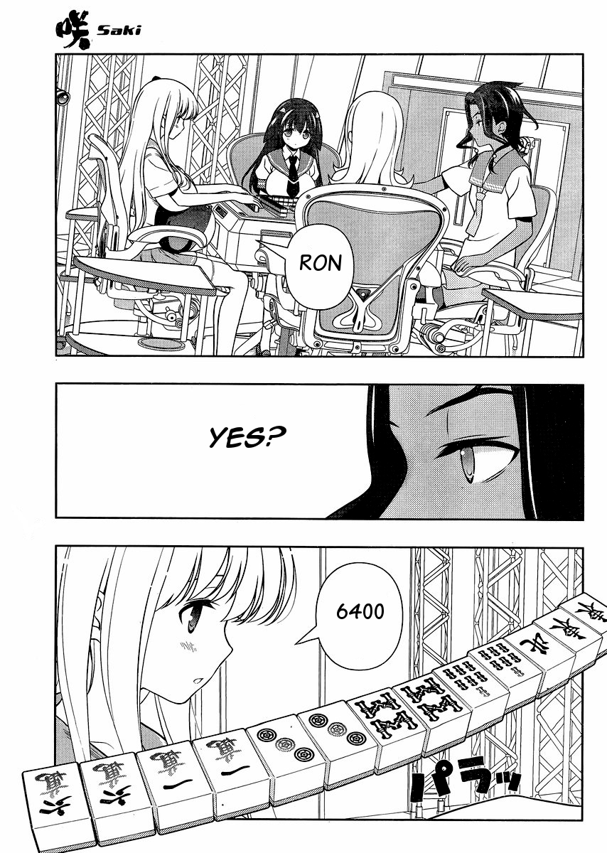 Saki Chapter 136 page 5 - Chapter 136: Conviction