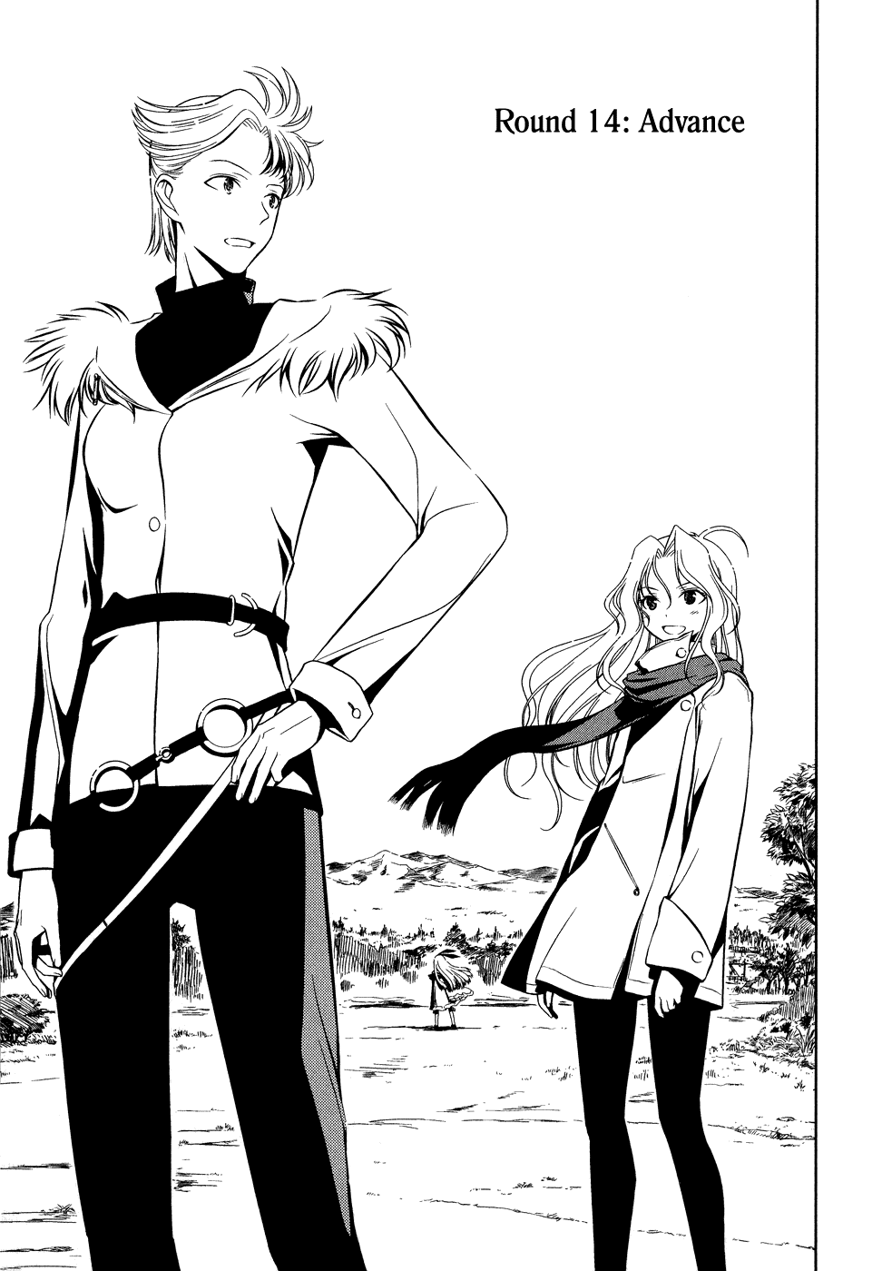 Saki Chapter 14 page 1 - Chapter 14: Advance