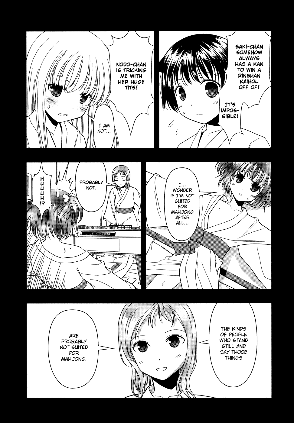 Saki Chapter 14 page 14 - Chapter 14: Advance