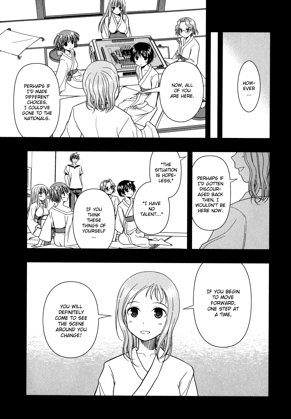 Saki Chapter 14 page 16 - Chapter 14: Advance