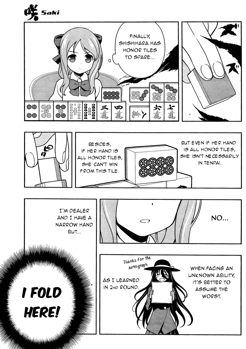 Saki Chapter 144 page 10 - Chapter 144: Raging Fire