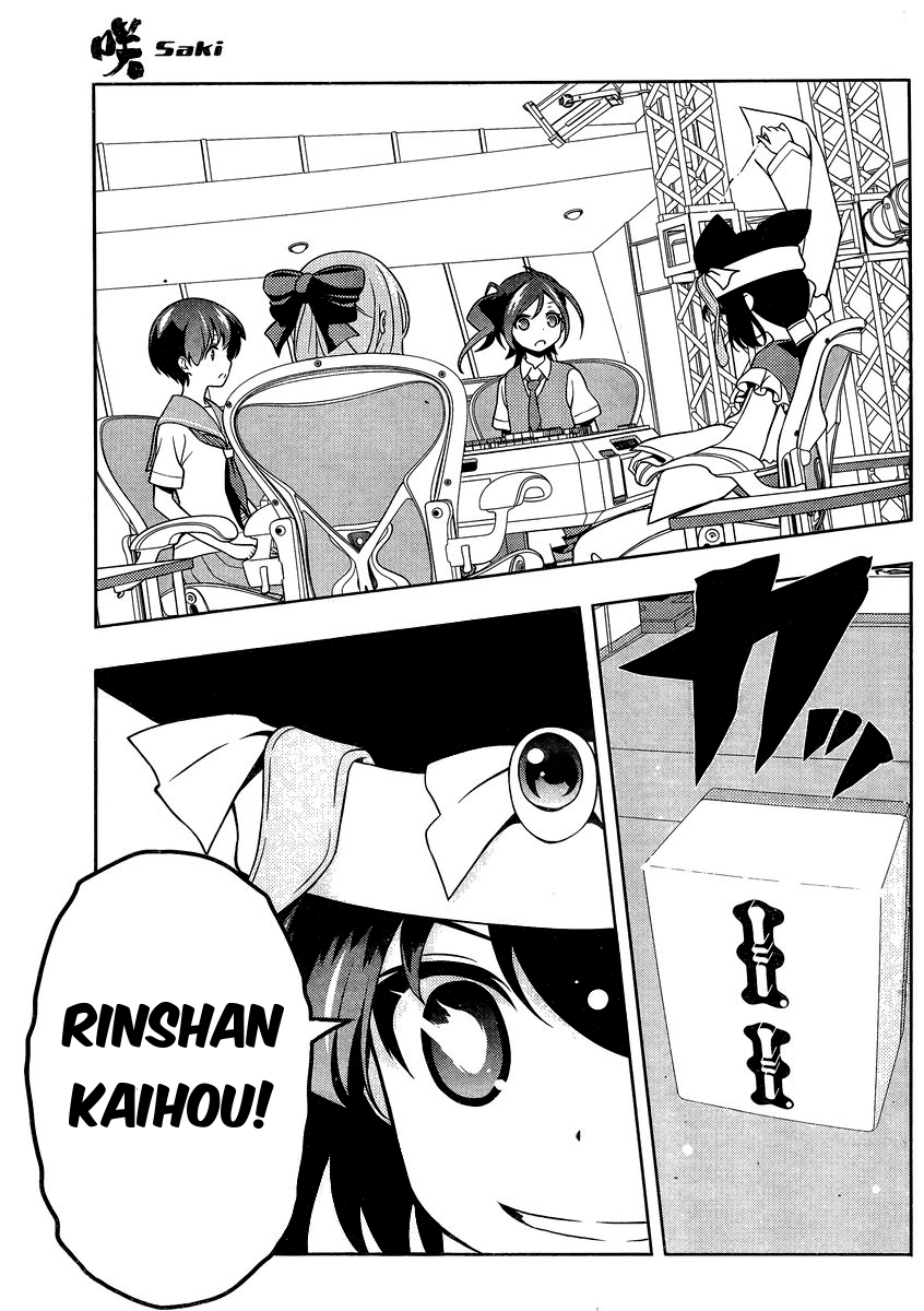 Saki Chapter 144 page 14 - Chapter 144: Raging Fire