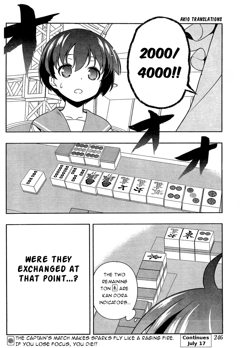 Saki Chapter 144 page 15 - Chapter 144: Raging Fire