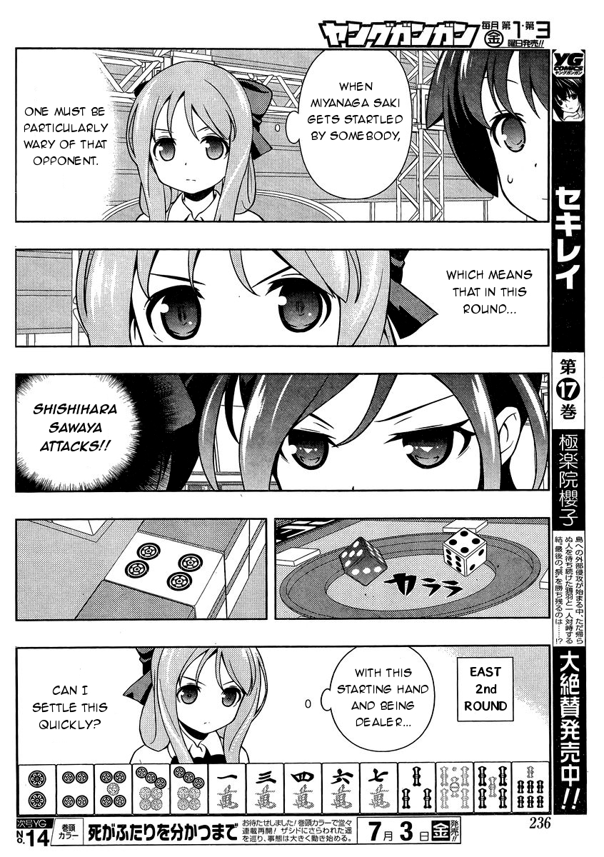 Saki Chapter 144 page 5 - Chapter 144: Raging Fire