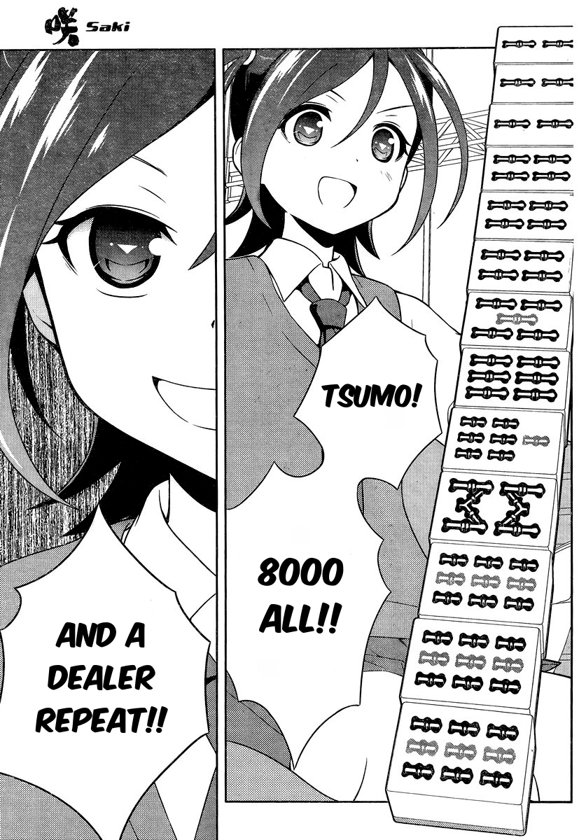 Saki Chapter 145 page 12 - Chapter 145: Going Against