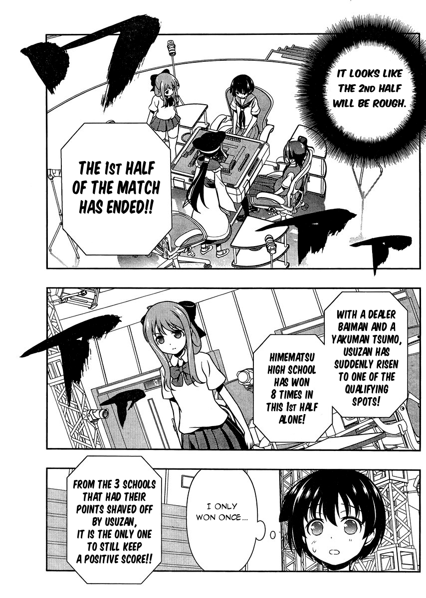 Saki Chapter 148 page 15 - Chapter 148: Swift Attack