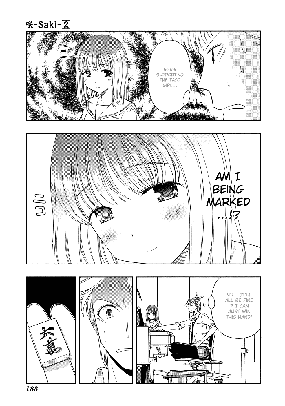 Saki Chapter 15 page 11 - Chapter 15: Awakening