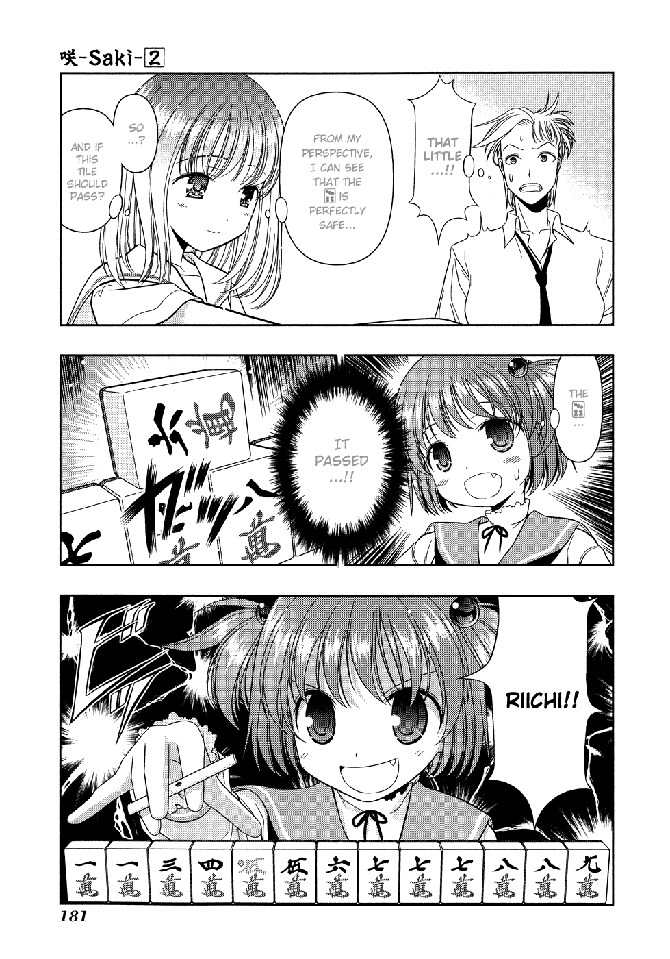 Saki Chapter 15 page 9 - Chapter 15: Awakening