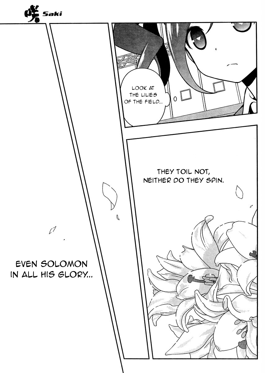 Saki Chapter 152 page 3 - Chapter 152: Petals