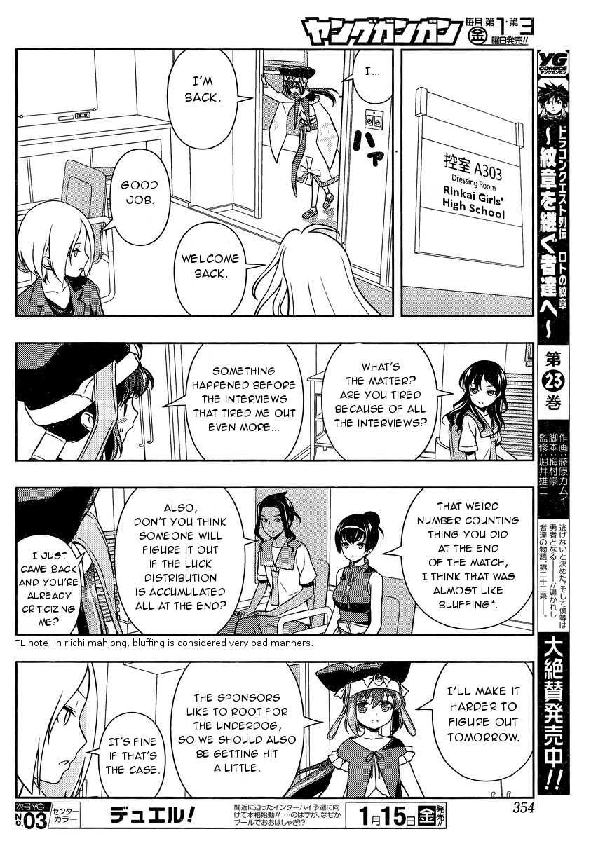 Saki Chapter 153 page 11 - Chapter 153: Flash