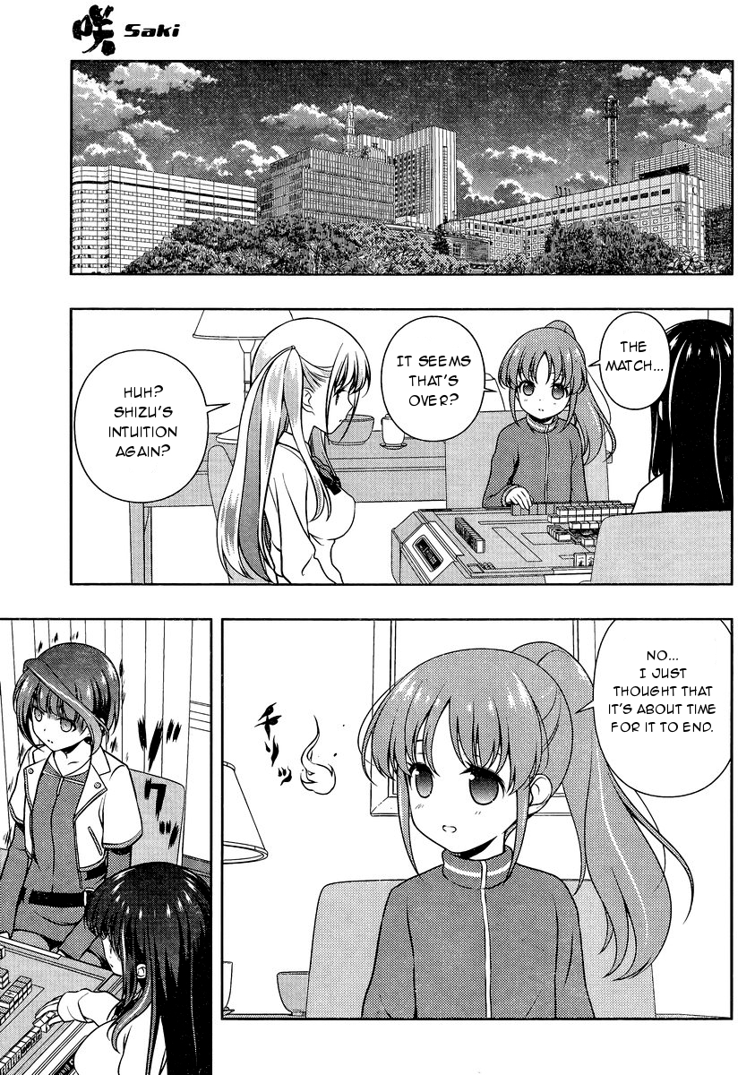 Saki Chapter 153 page 12 - Chapter 153: Flash