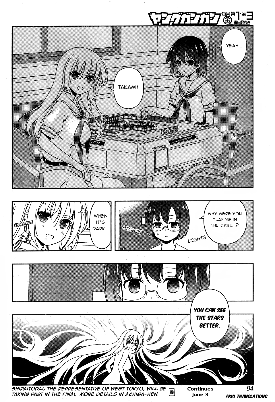 Saki Chapter 159 page 16 - Chapter 159: Preparations