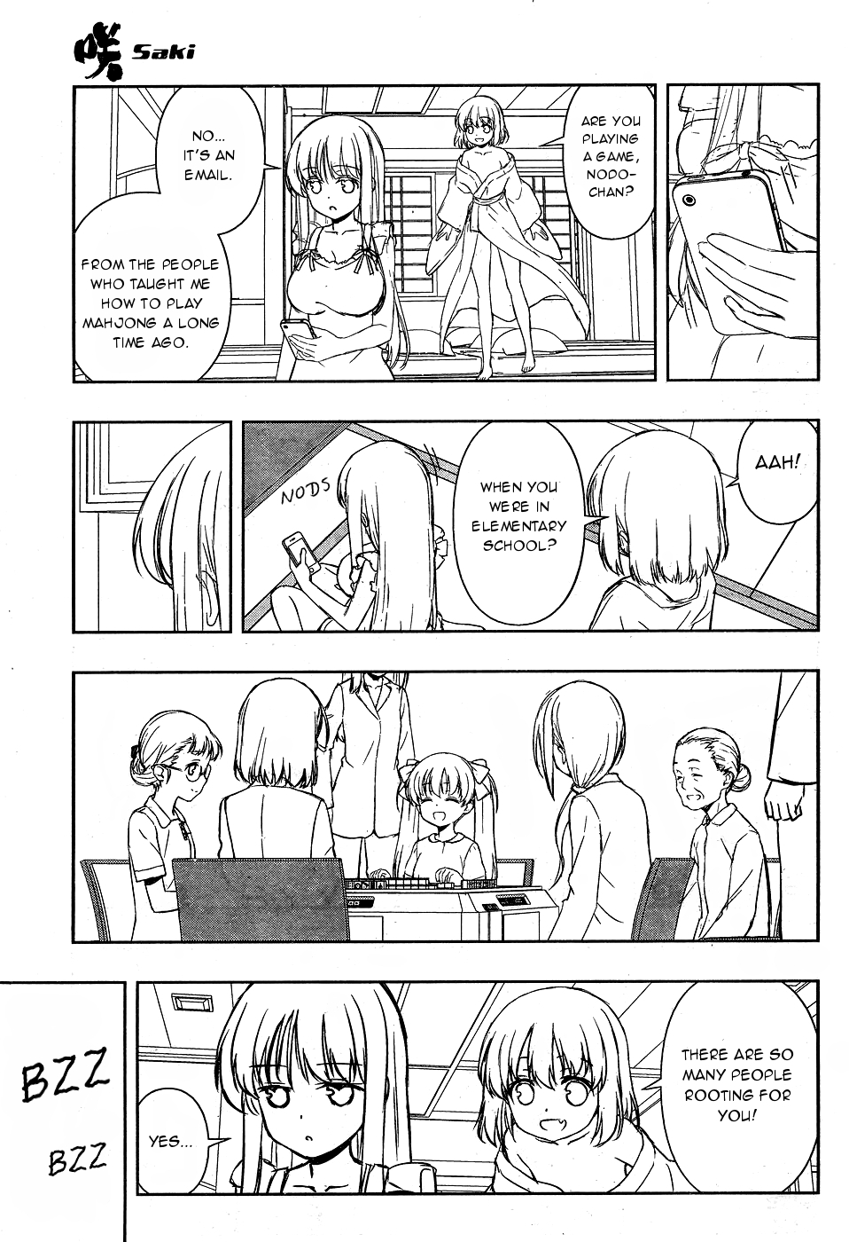 Saki Chapter 159 page 5 - Chapter 159: Preparations