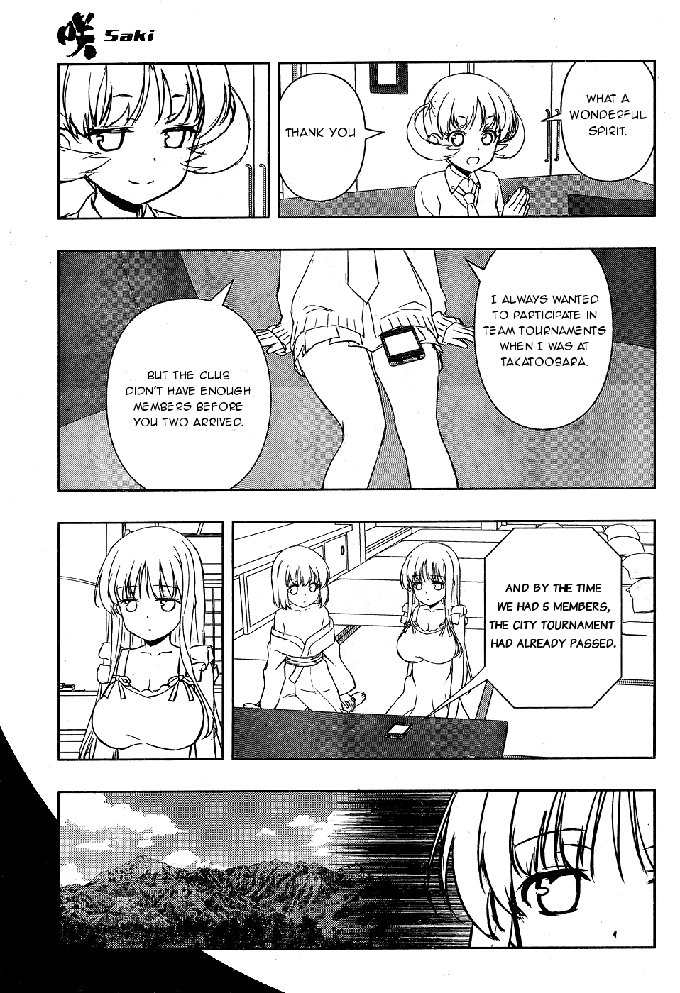 Saki Chapter 159 page 9 - Chapter 159: Preparations