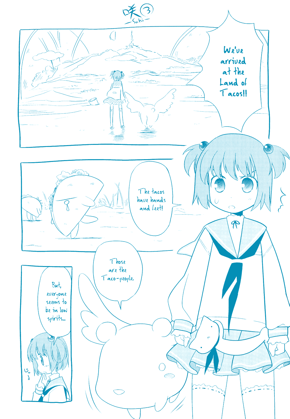 Saki Chapter 16 page 2 - Chapter 16: Emergency