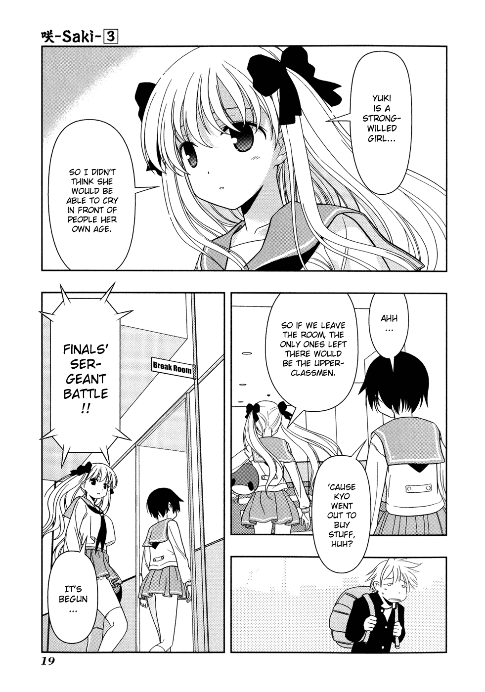 Saki Chapter 16 page 23 - Chapter 16: Emergency