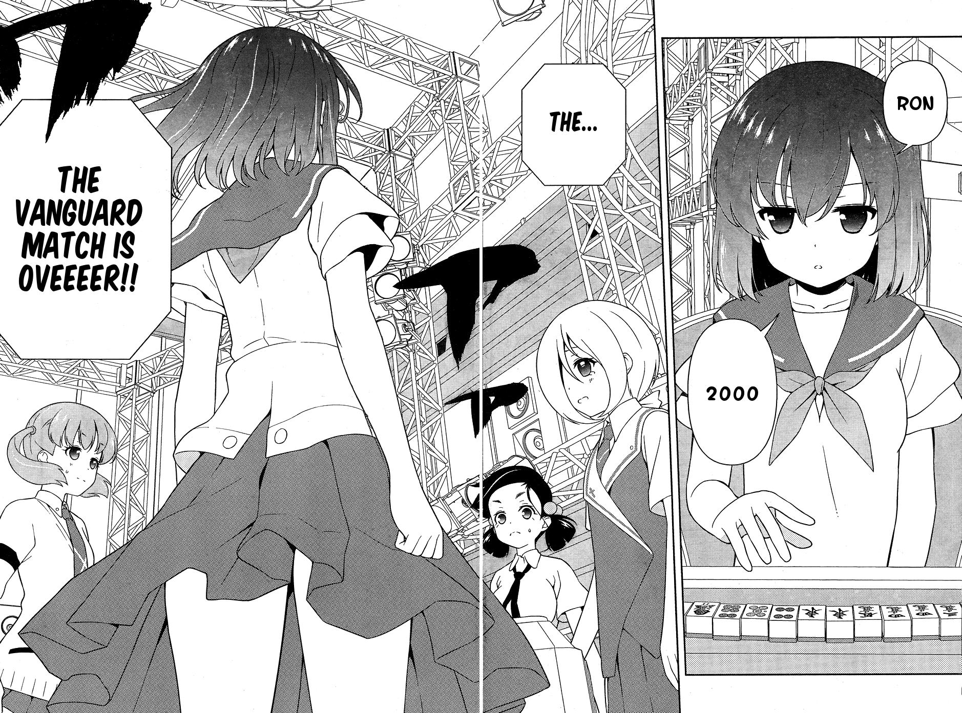 Saki Chapter 165 page 12 - Chapter 165: Free-for-All Fight
