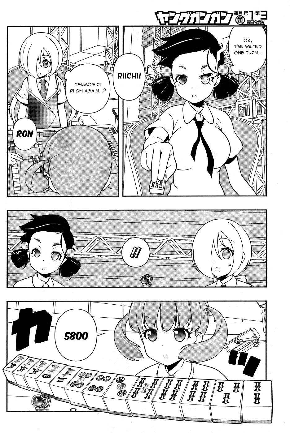 Saki Chapter 165 page 6 - Chapter 165: Free-for-All Fight